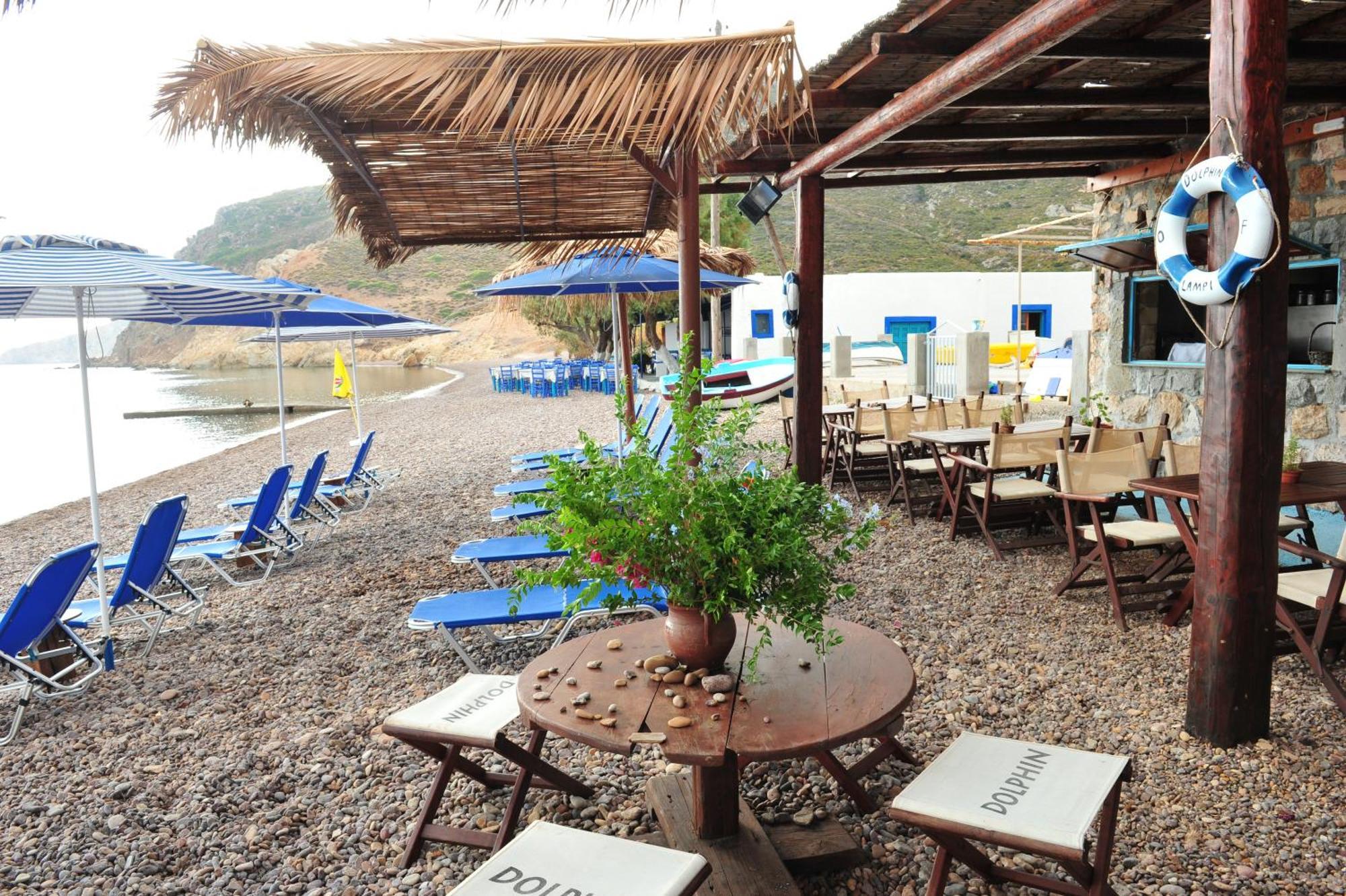 Beachfront Lampis Dolphin 4 Skála Exterior photo